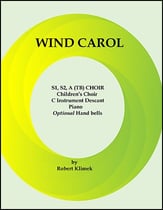 Wind Carol Instrumental Parts choral sheet music cover